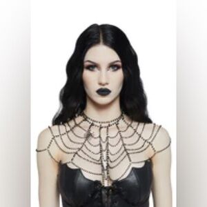 Dolls Kill Beautiful Bite Shoulder Harness